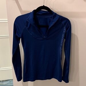 Nike Women's Navy Long Sleeve Top